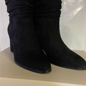 Black Suede Ankle Boots